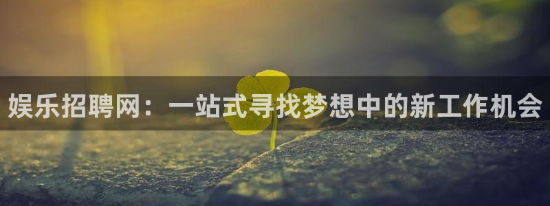 成都幸运彩电子有限公司：娱乐招聘网：一站式寻找梦想中的新工作机会