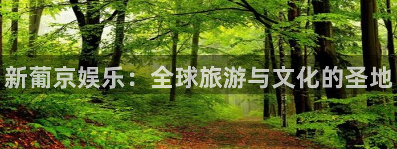 幸运彩体育平台注册：新葡京娱乐：全球旅游与文化的圣地